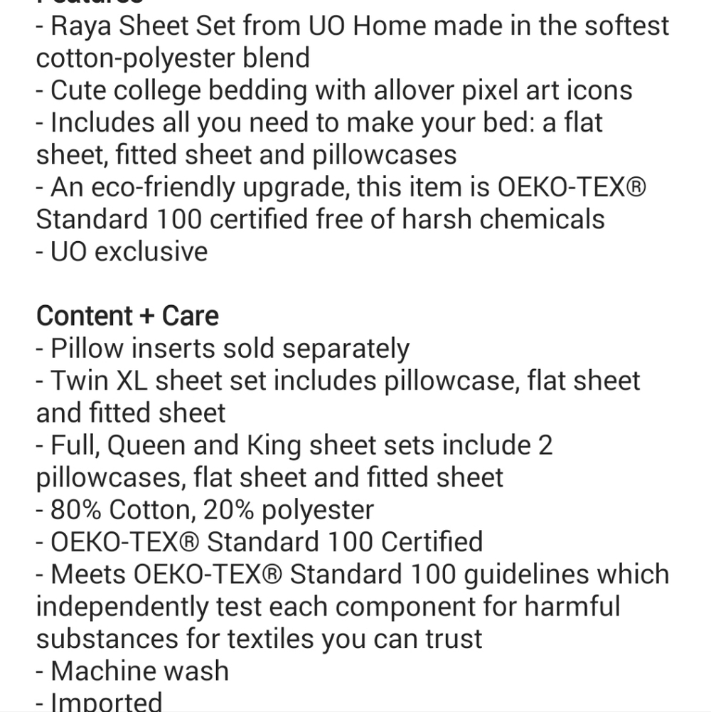 Colorful Patterned Pillowcases and Sheets Raya Teddy Bear 🧸 Mint Colored Queen - Picture 2 of 2